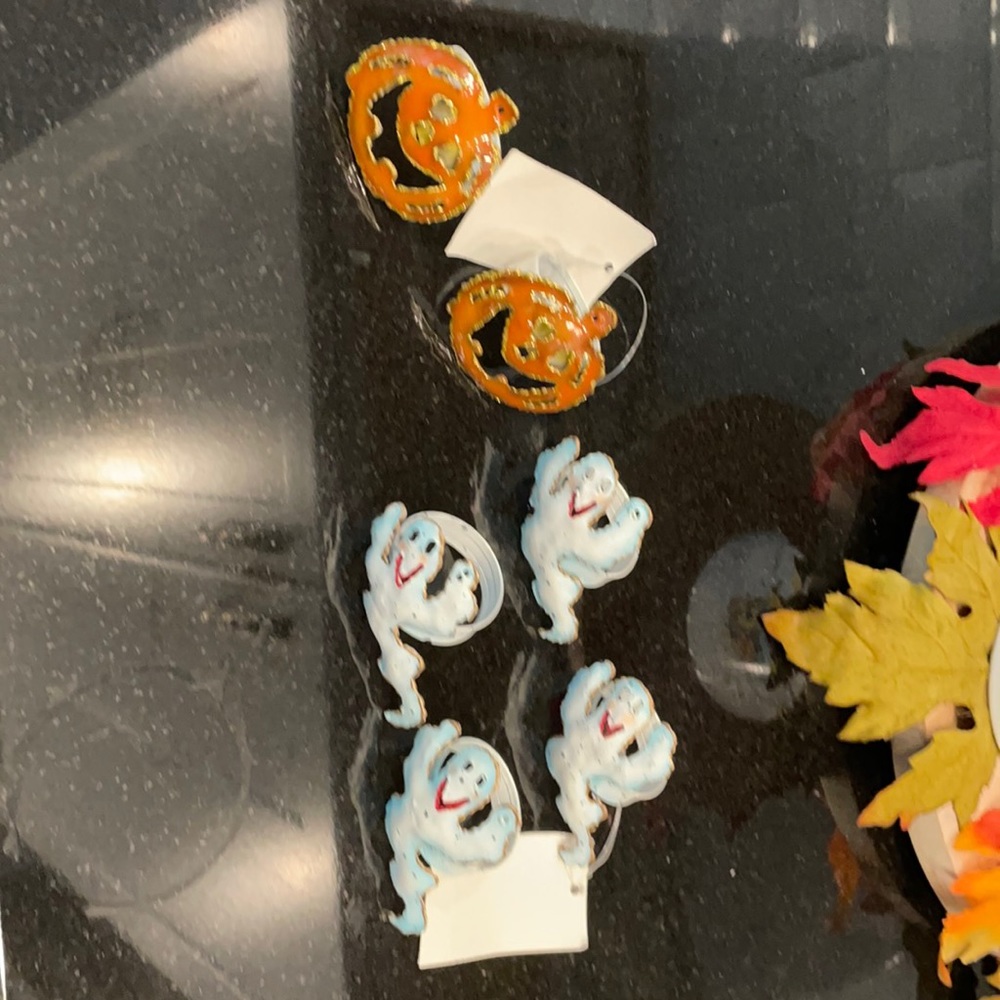Halloween napkin rings NWT